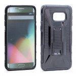 Wholesale Samsung Galaxy S6 Edge Holster Combo Belt Clip (Black)